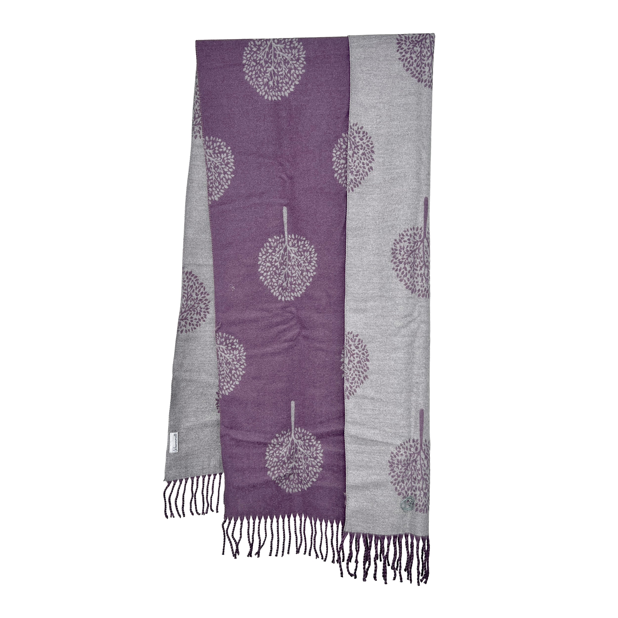 Weavermill Boxed Winter Scarf "Tree of Life" - Various Colours
