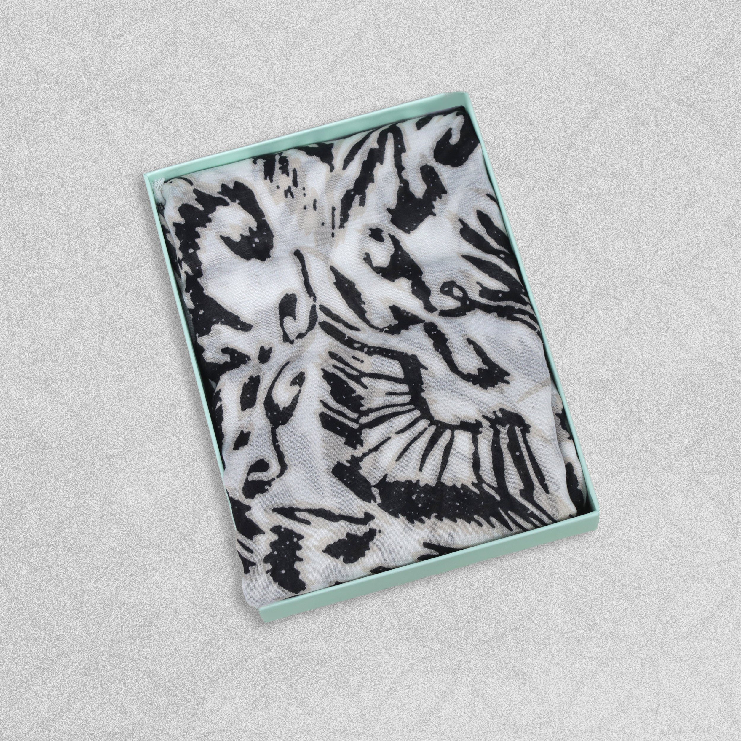 Weavermill Boxed Vintage Scarf " Botanical " - Various Colours