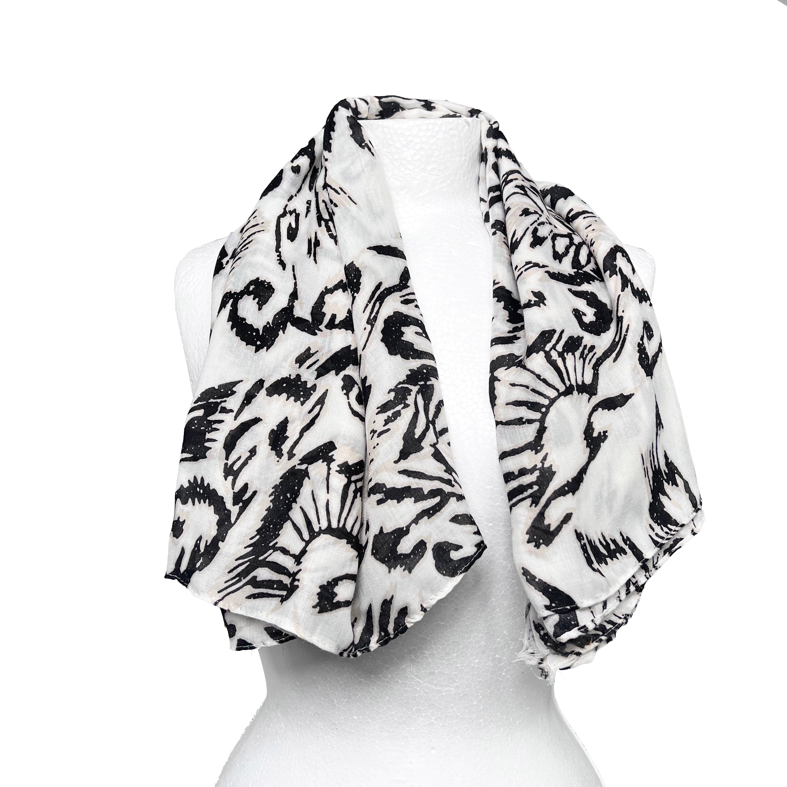 Weavermill Boxed Vintage Scarf " Botanical " - Various Colours