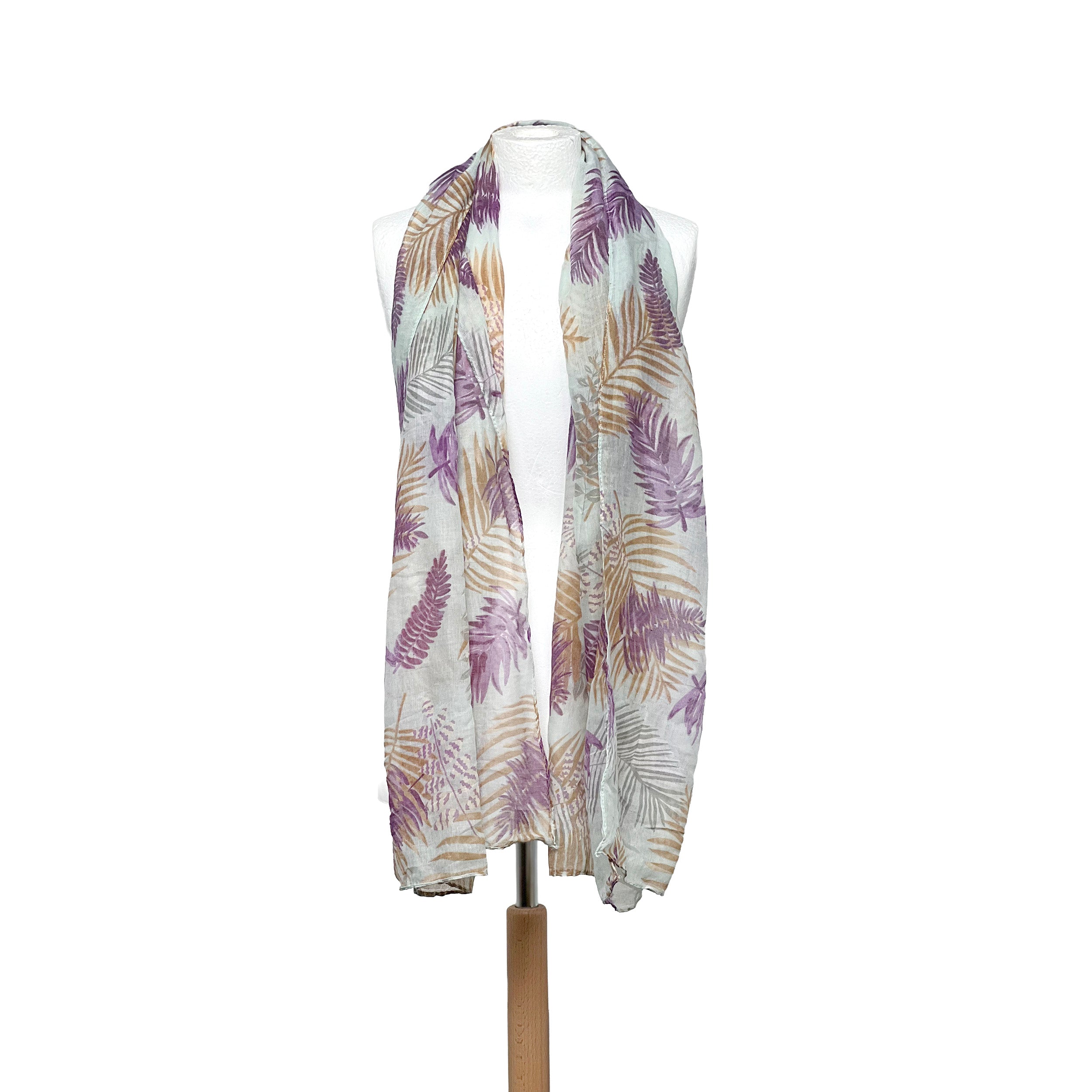 Weavermill Boxed Vintage Scarf " Fern " - Various Colours