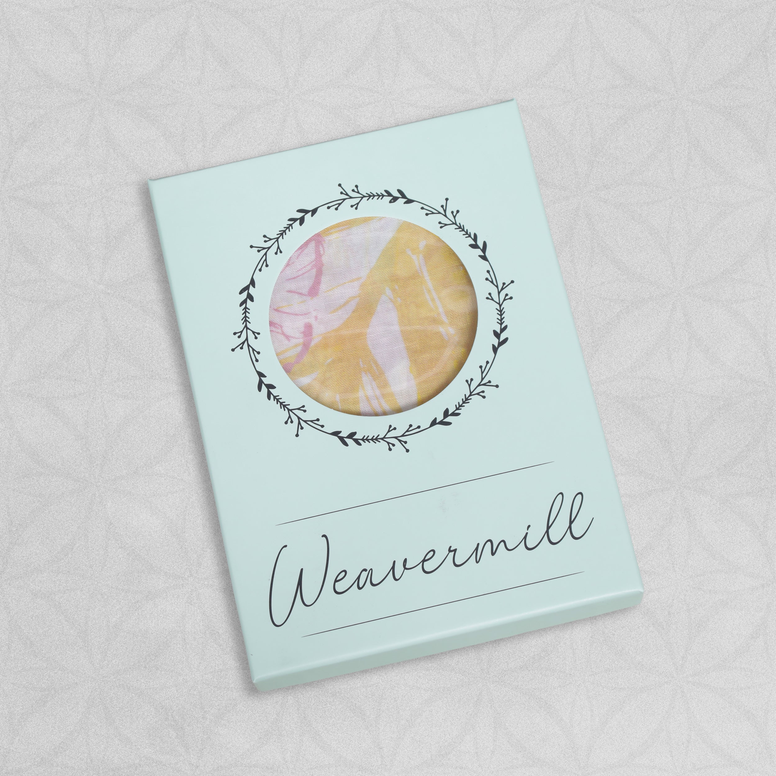Weavermill Boxed Vintage Scarf " Palm Leaves " - Various Colours