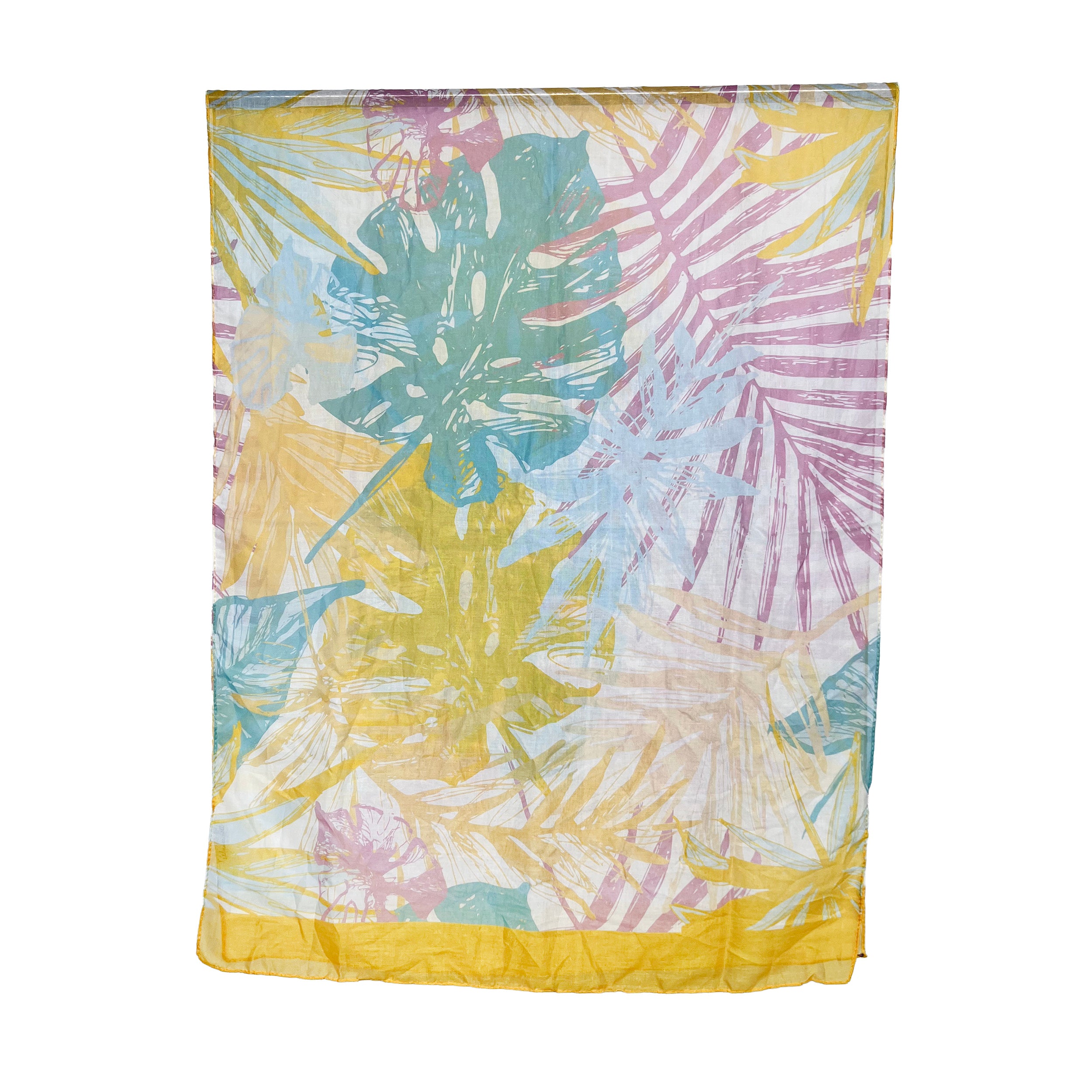 Weavermill Boxed Vintage Scarf " Palm Leaves " - Various Colours