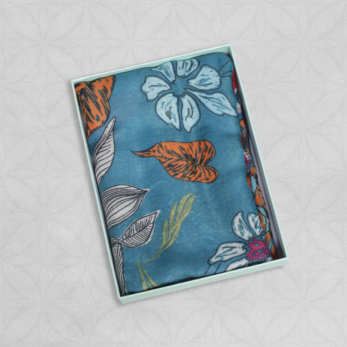 Weavermill Boxed Vintage Scarf "Exotic Botanical" - Various Colours