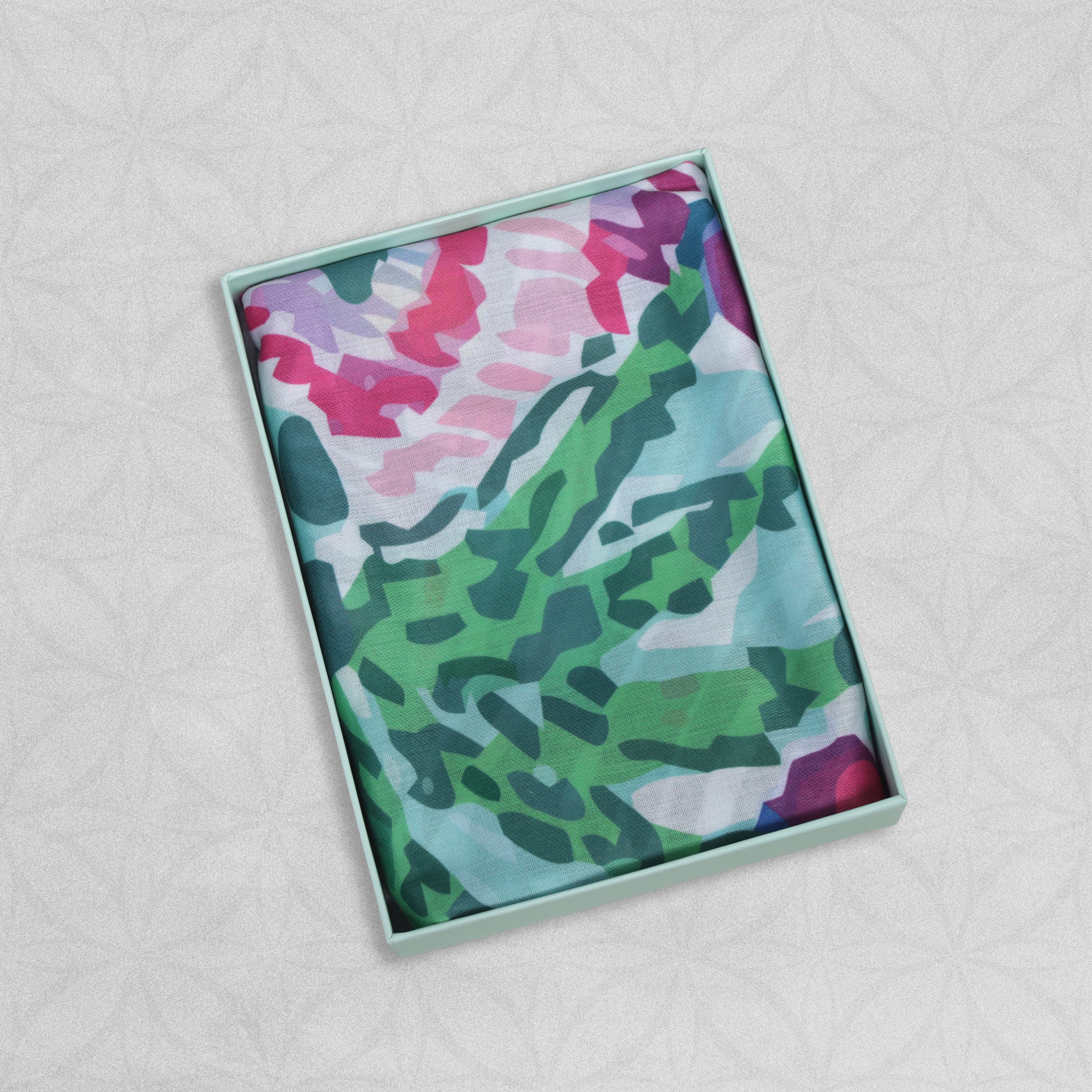 Weavermill Boxed Vintage Scarf " Tropical Floral" - Various Colours