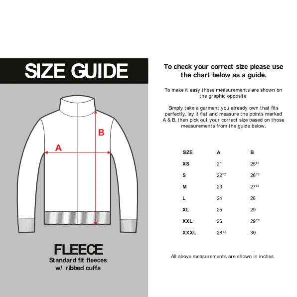 Official Isle of Man Race Lightweight Zip Up Fleece