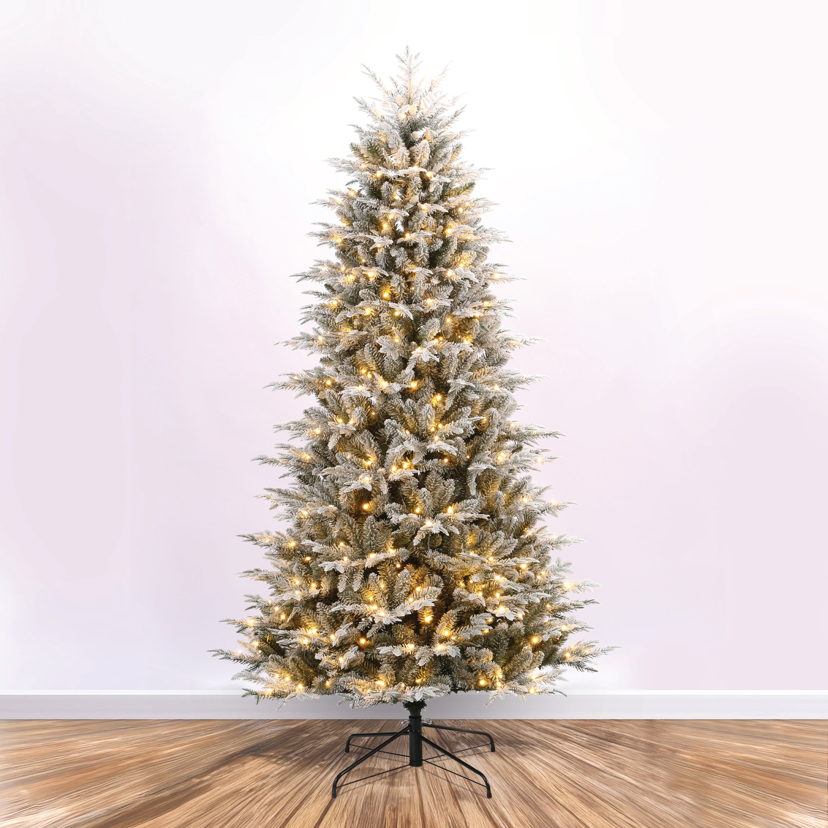 Luma 7ft Pre-Lit Alpine Frost Artificial Tree