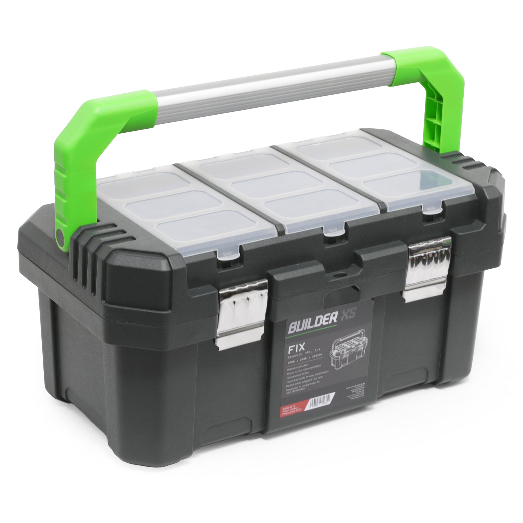 Builder Pro Fix Classic Tool Box W500 x D280 x H243mm