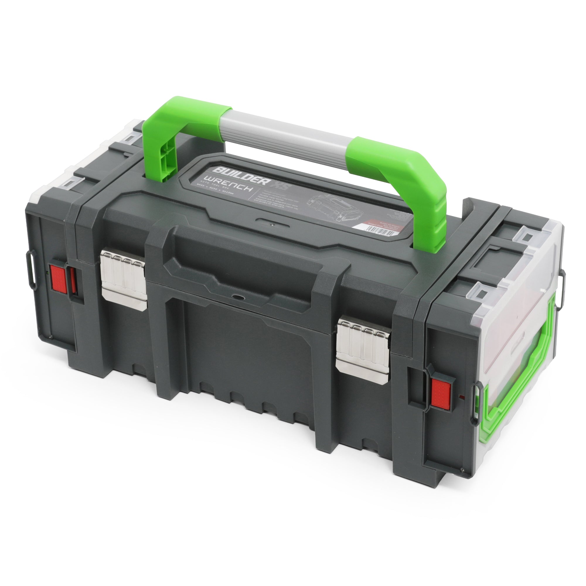 Builder Pro Wrench Auto Tool Box W455 x D215 x H250mm