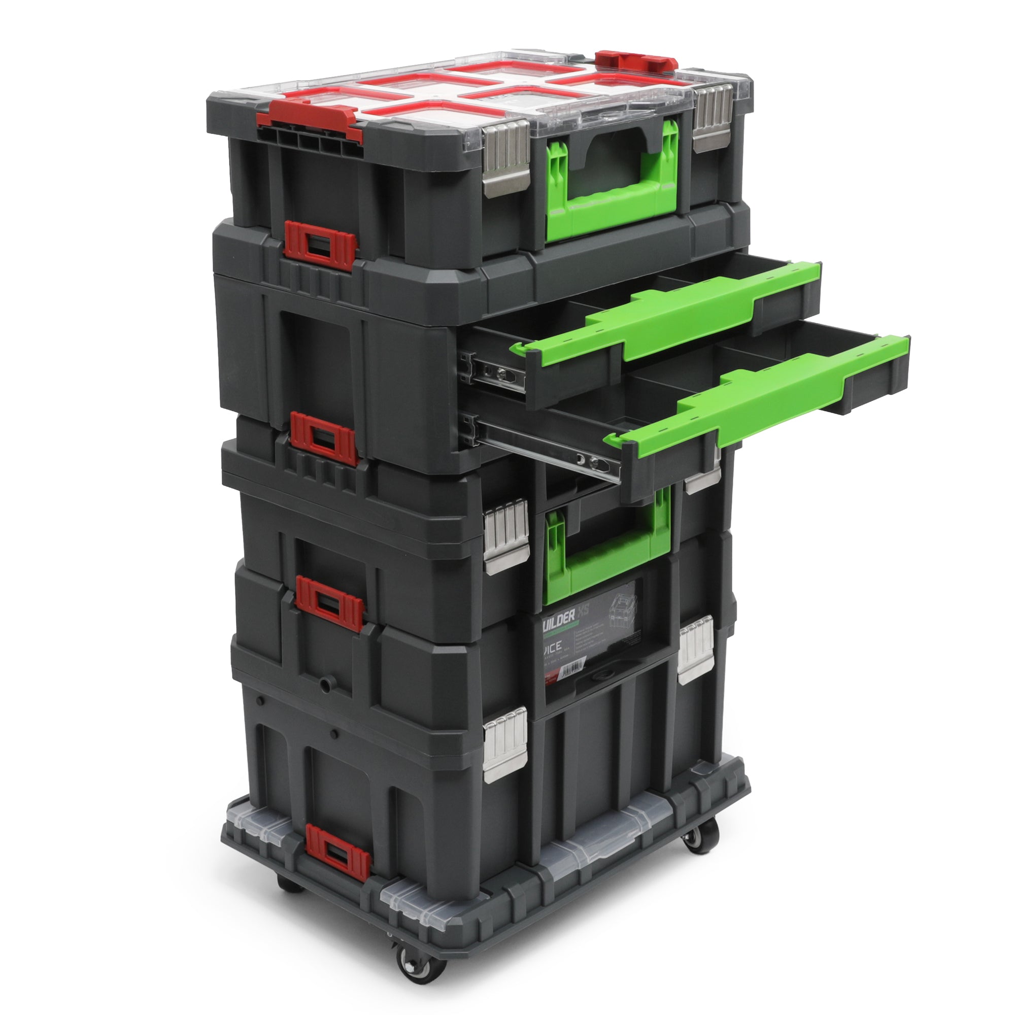 Builder Pro Stack-Form Modular Tool Boxes – Build Your Stack