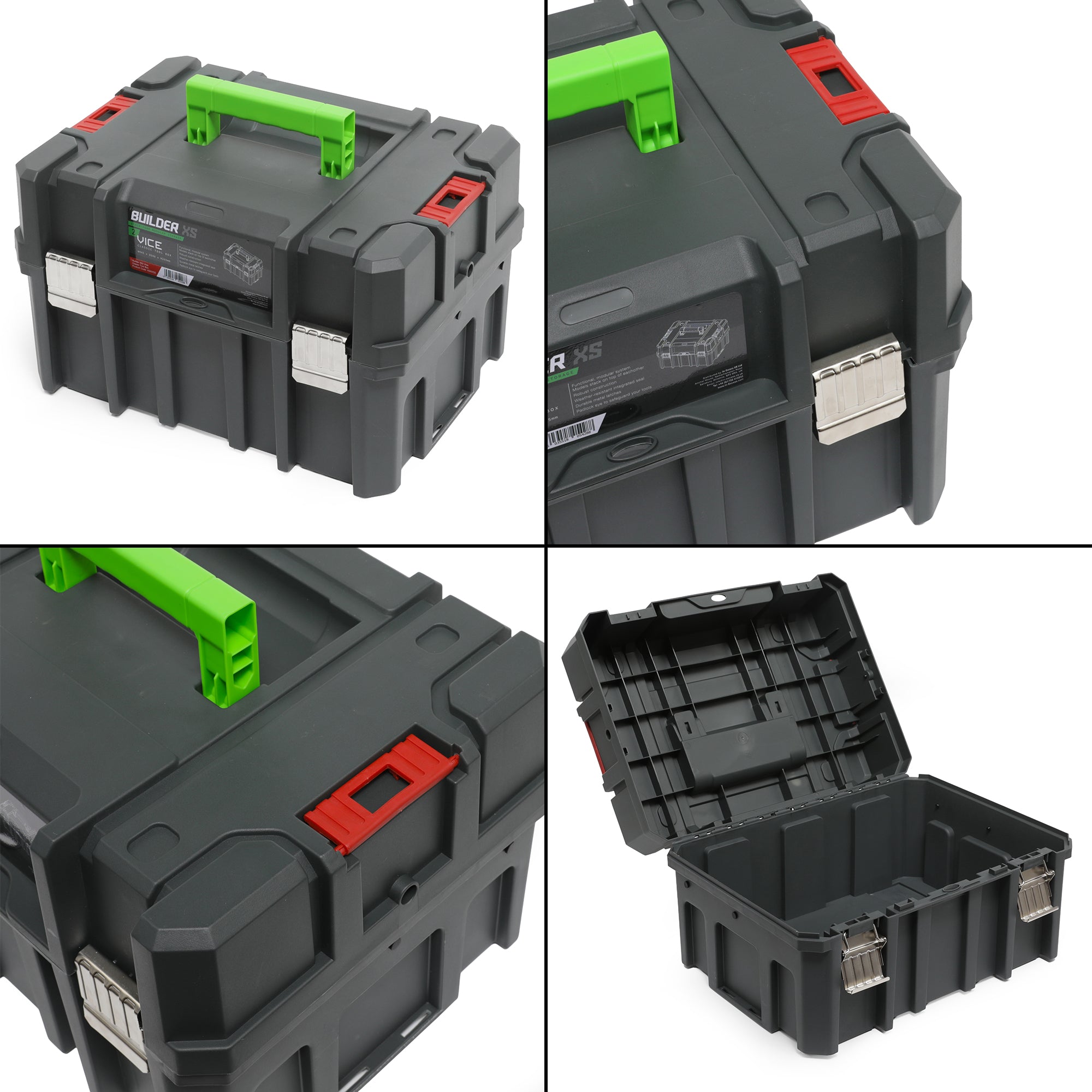 Builder Pro Stack-Form Modular Tool Boxes – Build Your Stack