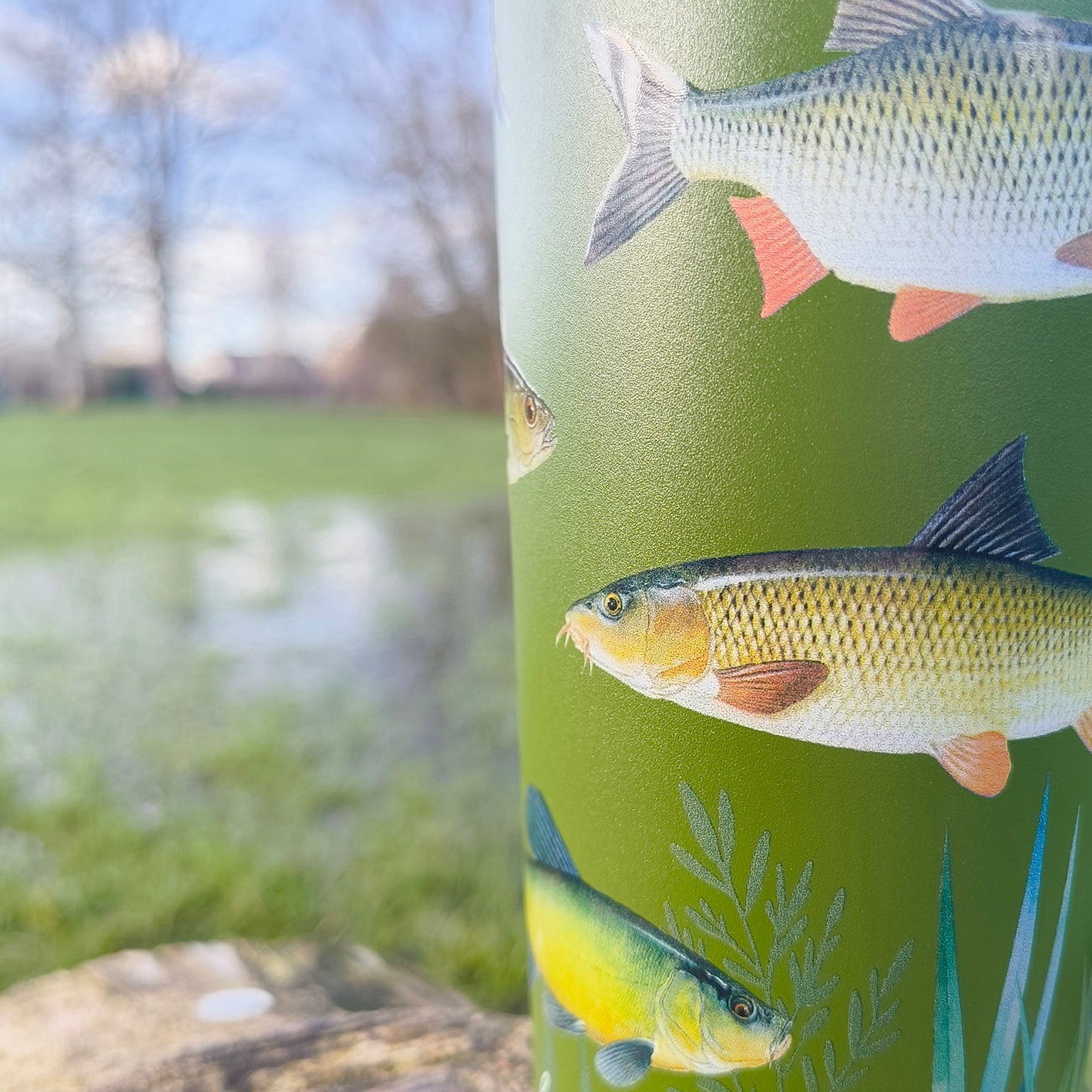 Luma Wilderness Insulated Tumbler 500ml - Fishing