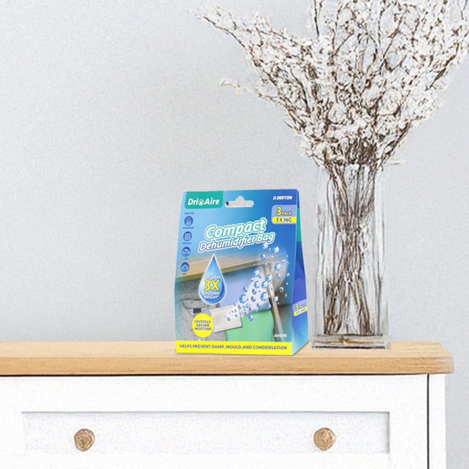 Compact Dehumidifier Bags (3 pack)