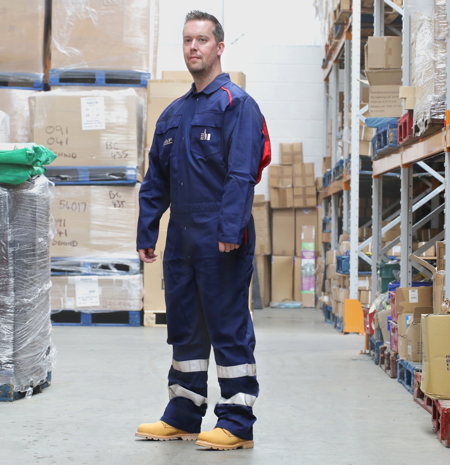 DAF Heavy Duty Mechanics Boiler Work Wear Overalls Navy Blue