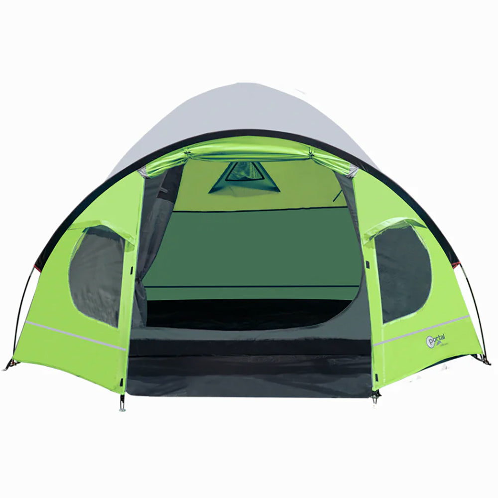 Portal Outdoor - Bravo 4 Person Green Tent - EX DISPLAY
