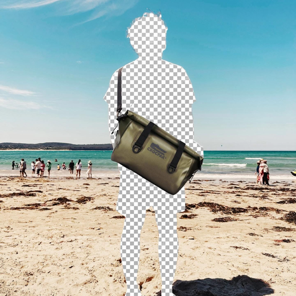 Crocpak Voyage Roll Top Duffle Dry Bag - Protective Waterproof Bag