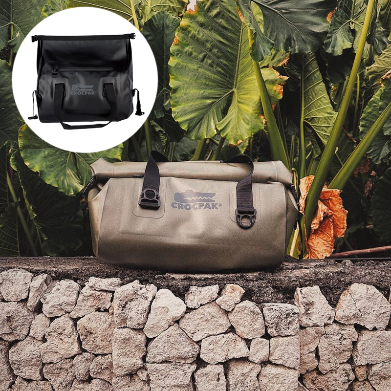 Crocpak Voyage Roll Top Duffle Dry Bag - Protective Waterproof Bag