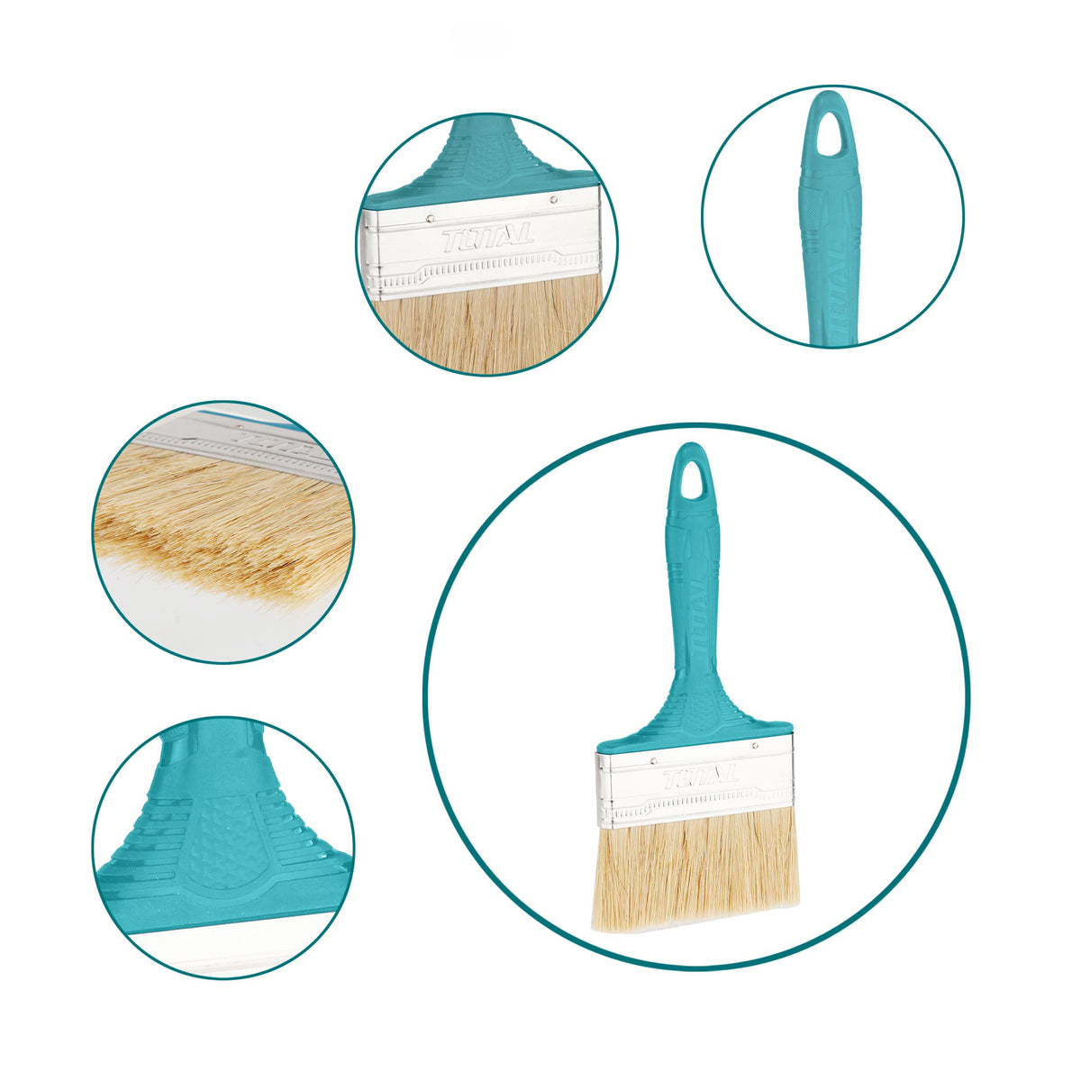 Total 8pc Paint Brush Set - THT8450801
