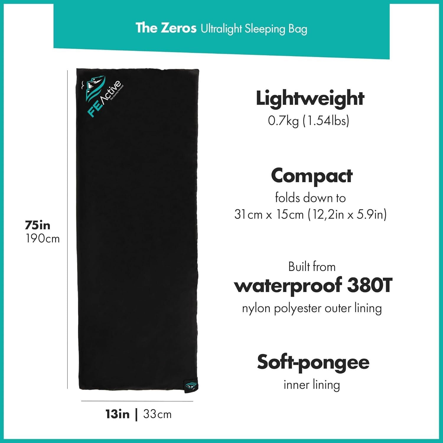 FE Active Lightweight Sleeping Bag