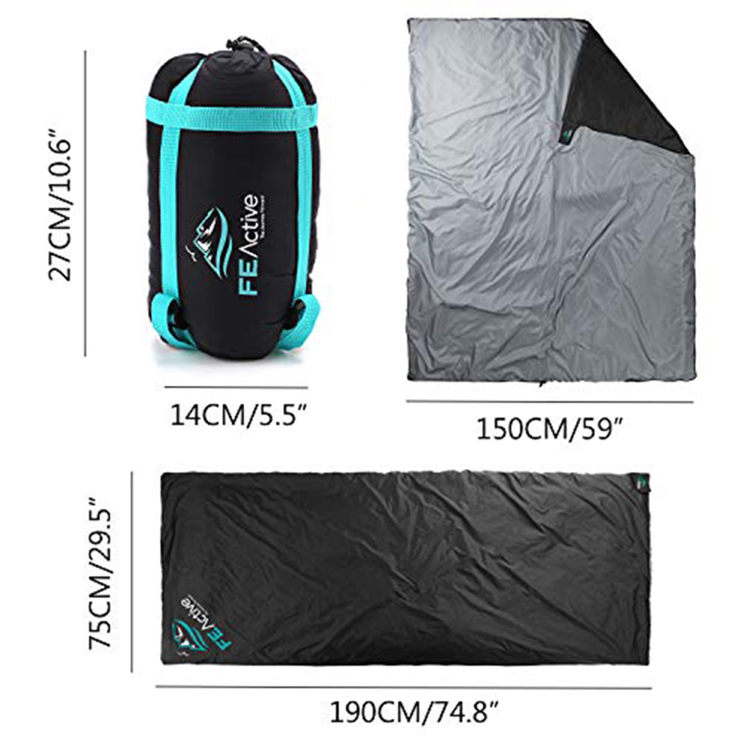 FE Active Lightweight Sleeping Bag