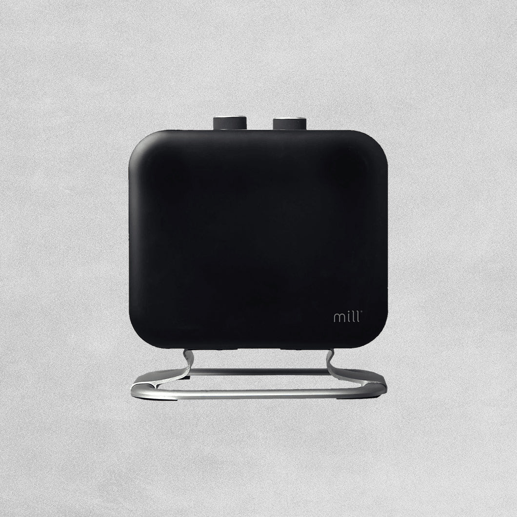 Mill Compact Electric Fan Heater Radiator - Various Colours Available