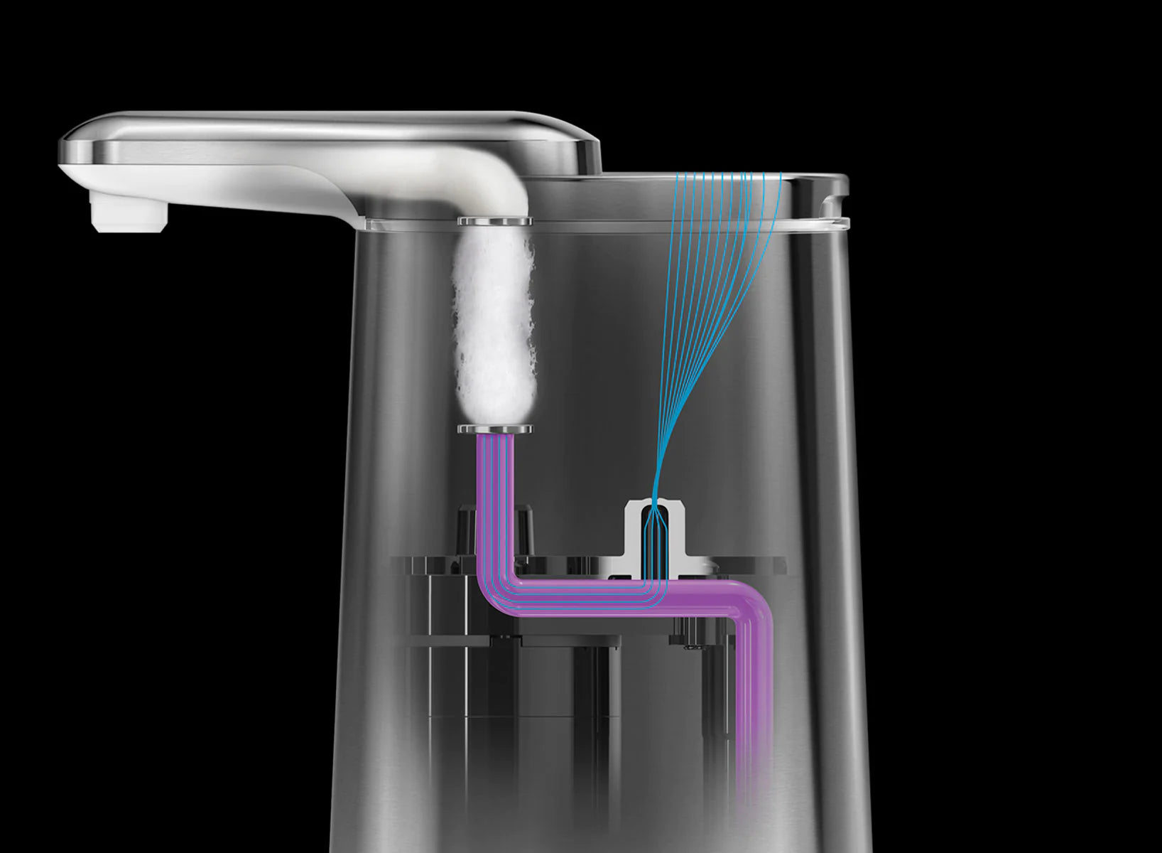 Rechargeable Foam Sensor Pump Soap Dispenser