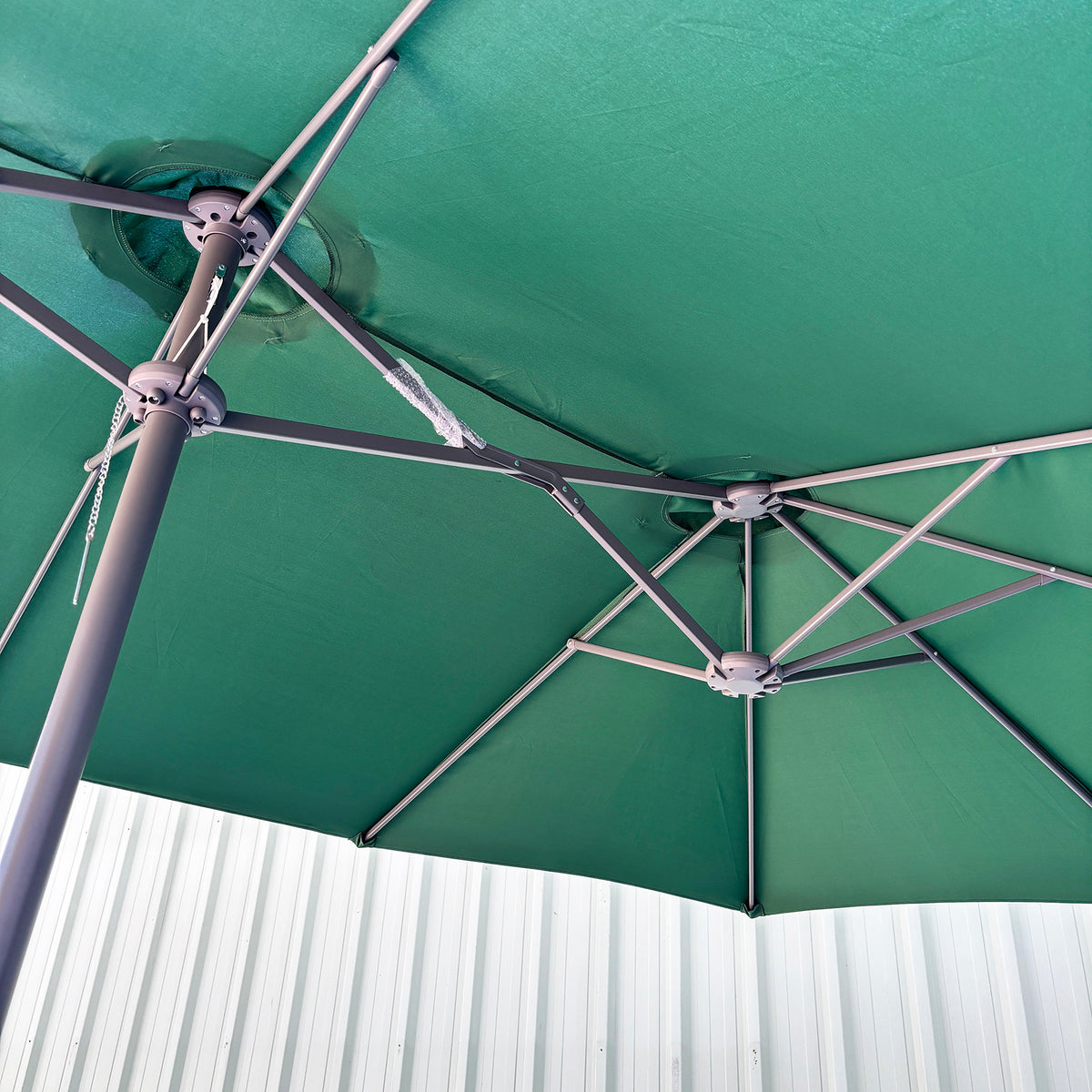 Varenna Double Parasol with Crank - 4.6m x 2.7m