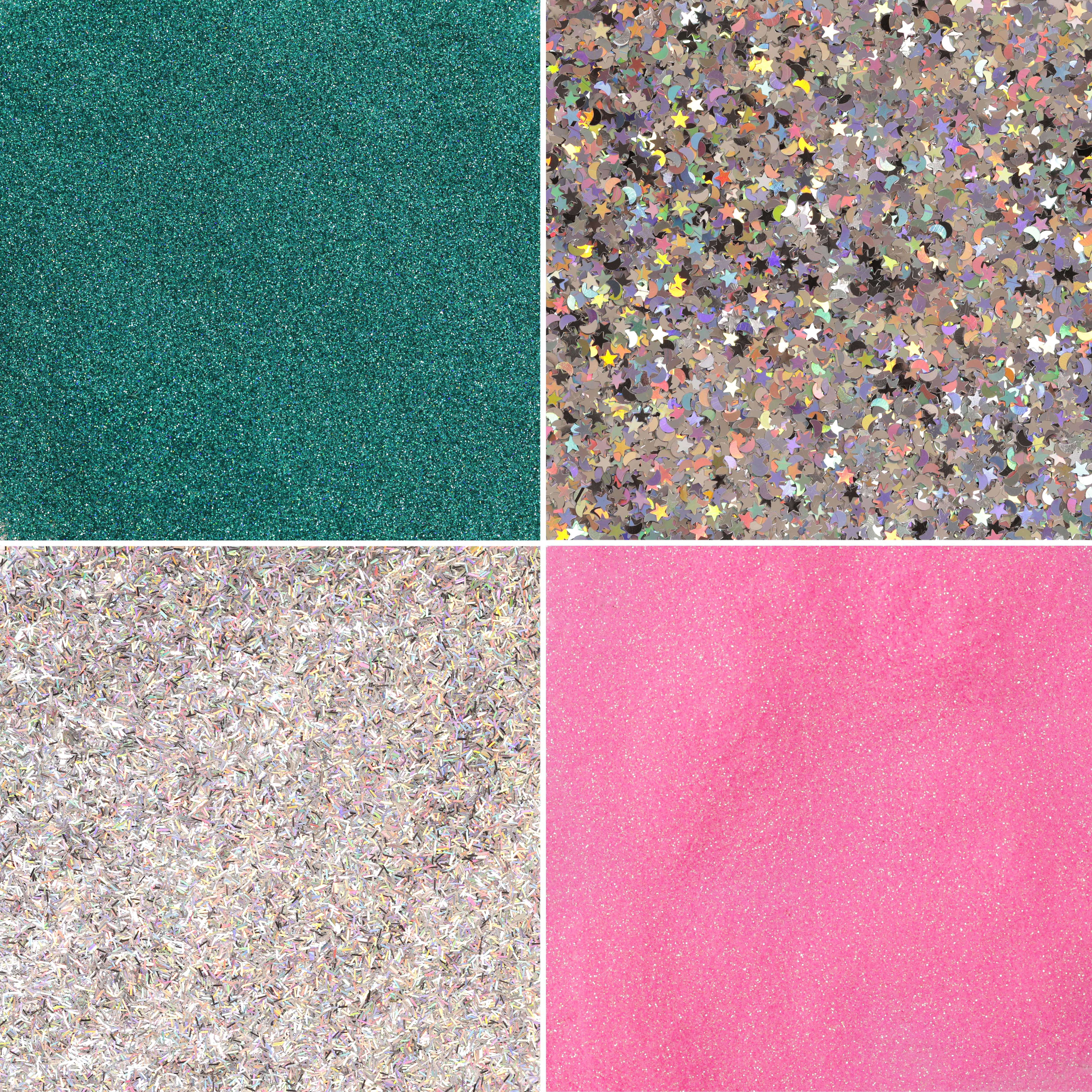 Hemway Set of 54 Glitter Tubes - Premium ULTRA FINE Multipurpose Craft Glitter