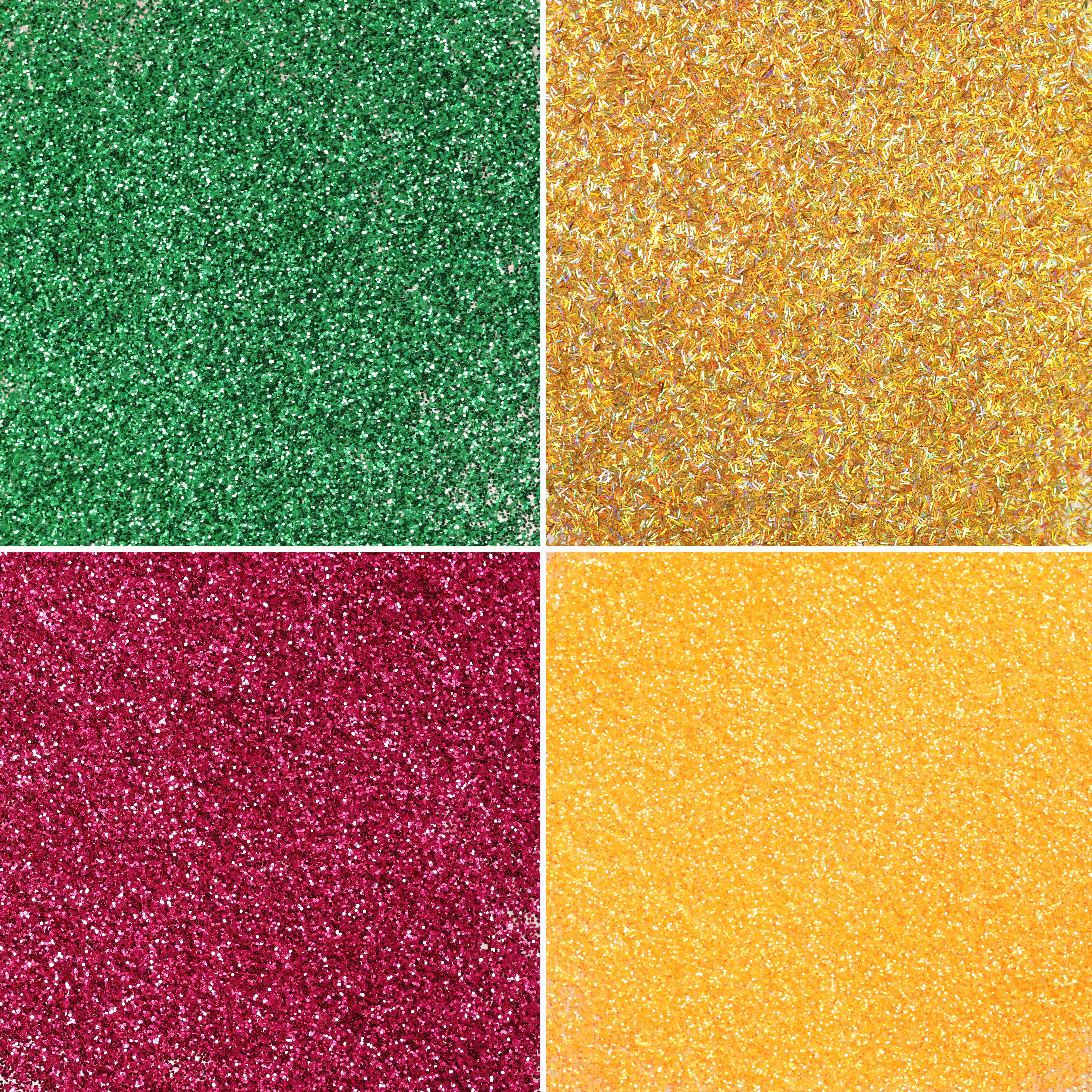 Hemway Set of 54 Glitter Tubes - Premium FINE Multipurpose Glitter