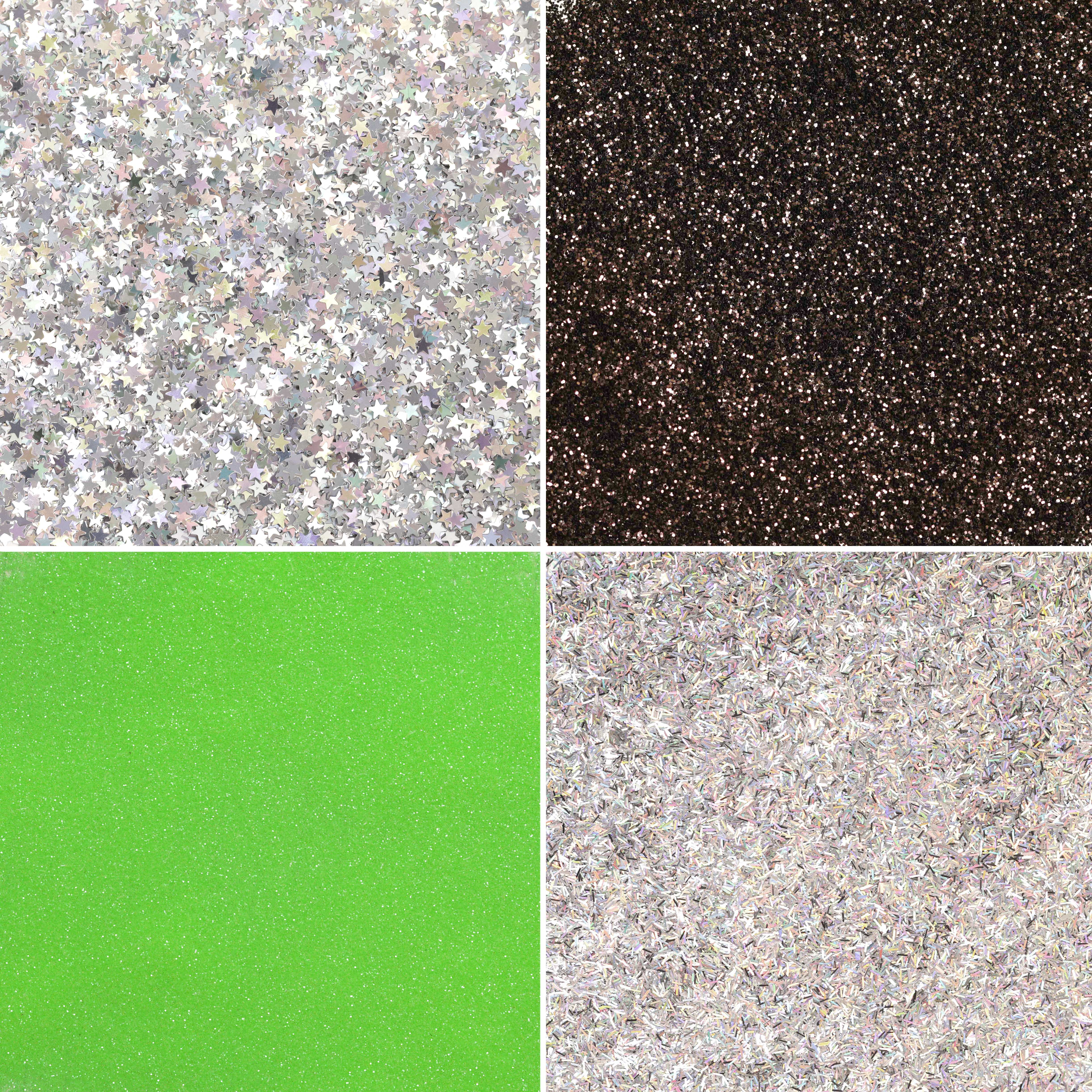 Hemway Set of 54 ULTRA SPARKLE Glitter Tubes - Premium ULTRA FINE Multipurpose Glitter