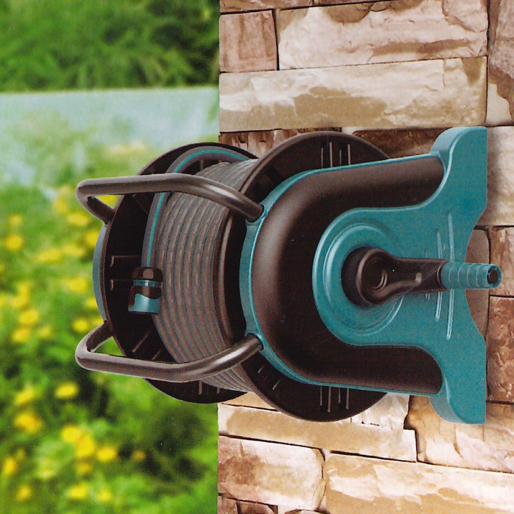 In-Excess Aqualean 25m Super High Flex Anti-Kink Premium Complete Hose Reel