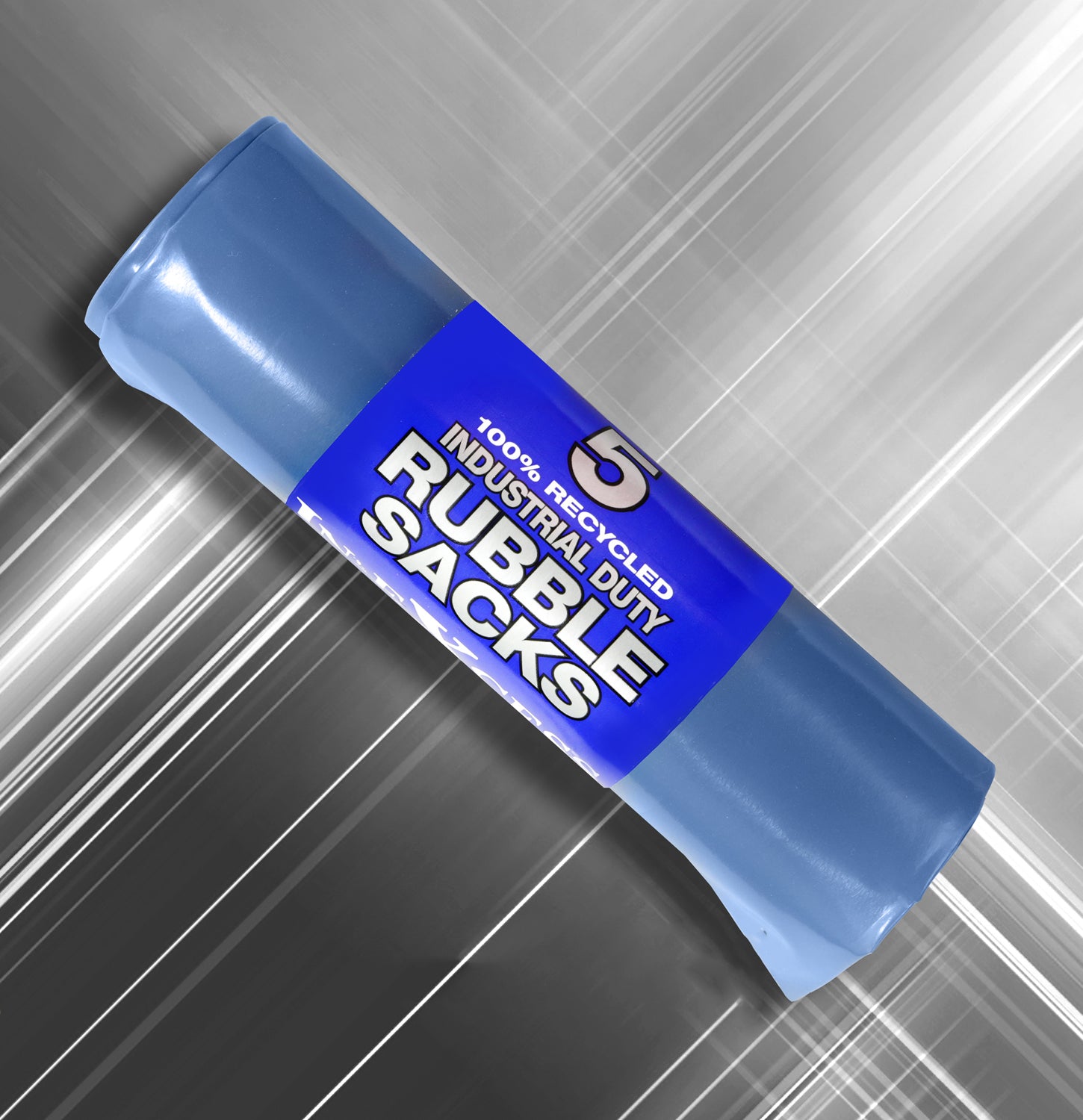 In-Excess Industrial Duty Builders Rubble Sacks - Roll of 5 Sacks