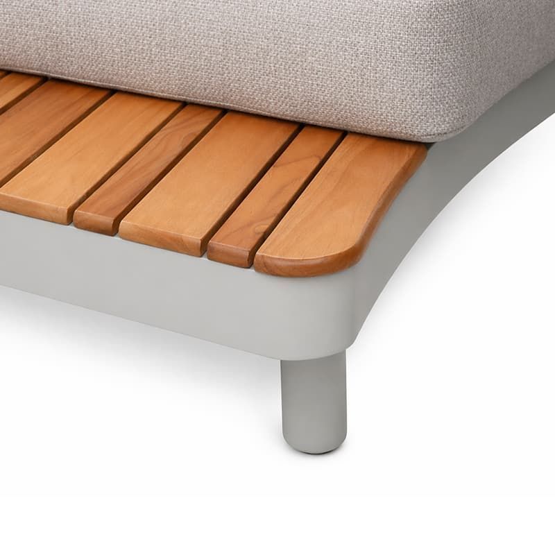Canaria Oval Lounge Set includes 4-Seater Curved Sofa, 2-Seater Curved Sofa and Oval Table