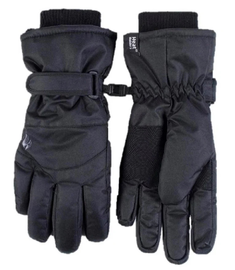 Heat Holders Ladies Thermal Ski Gloves - Black