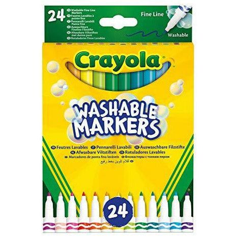 Crayola Washable 24 Fine Tip Markers