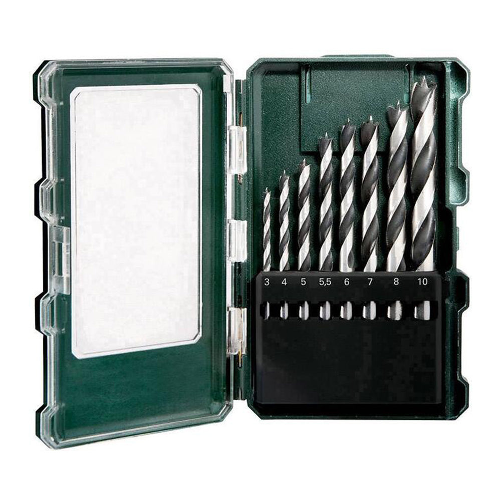 Metabo 626705 Wood Drill Bit Set 8 Piece 3-10mm