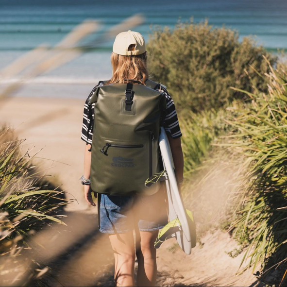 Crocpak Odyssey Roll Top Backpack - Protective Waterproof Bag