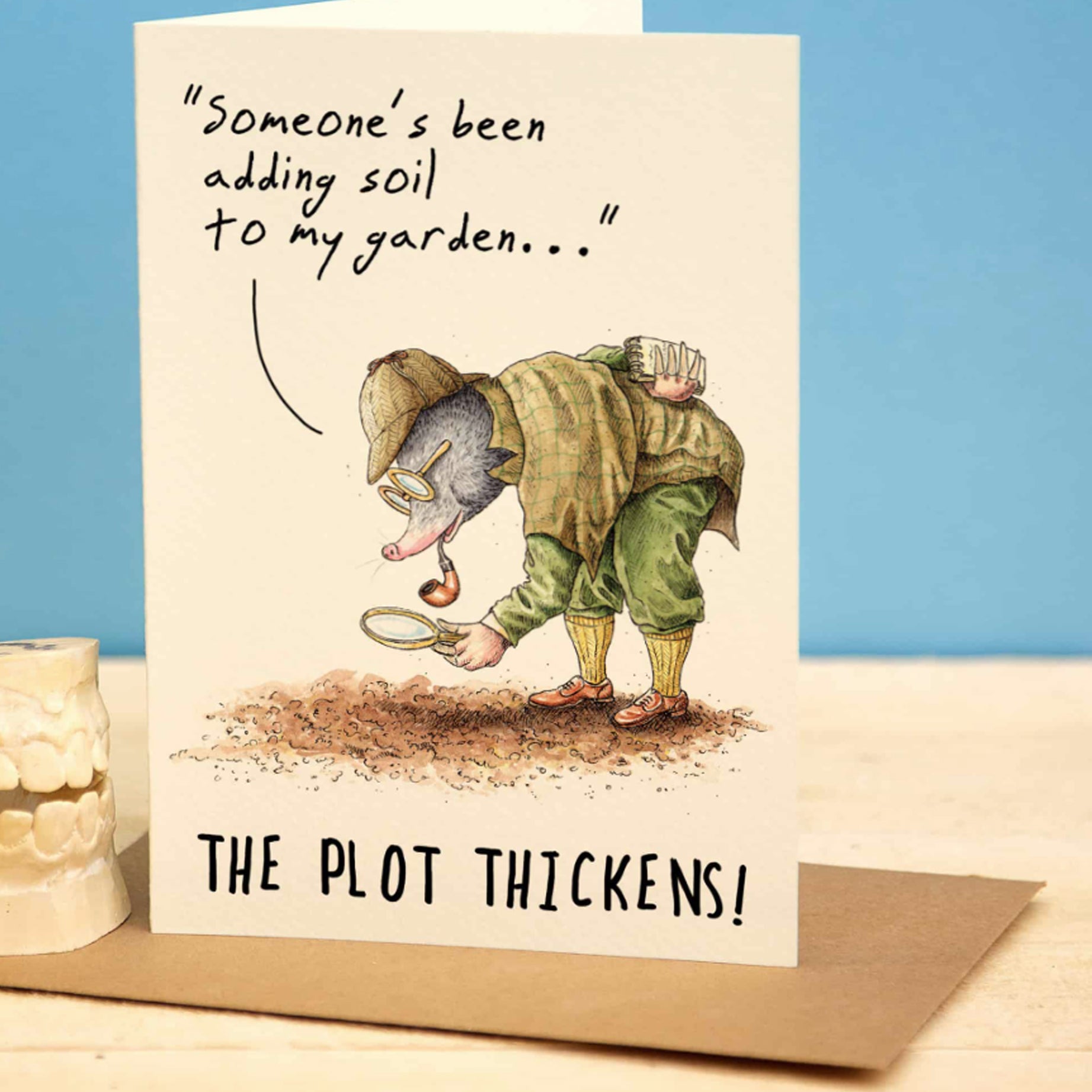 Plot Thickens Card by Bewilderbeest
