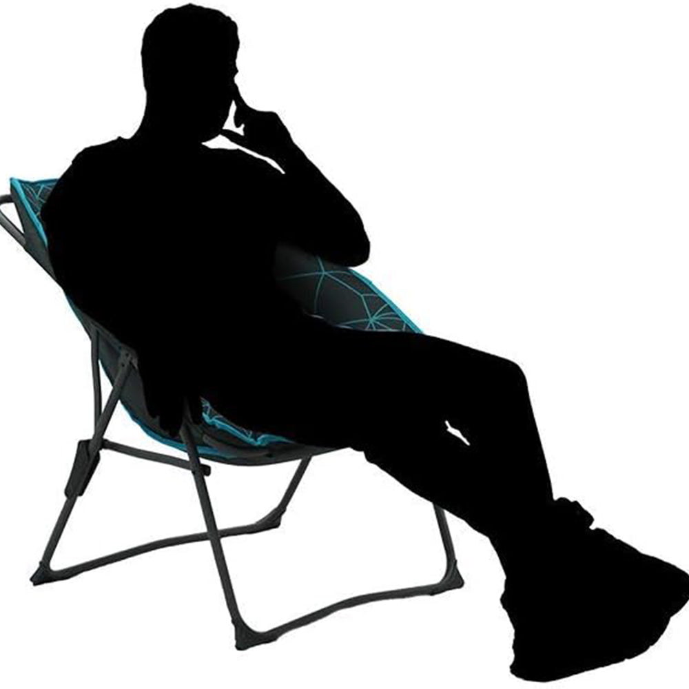 Portal Outdoor Folding Camping Chair Bilbao Moon Grey