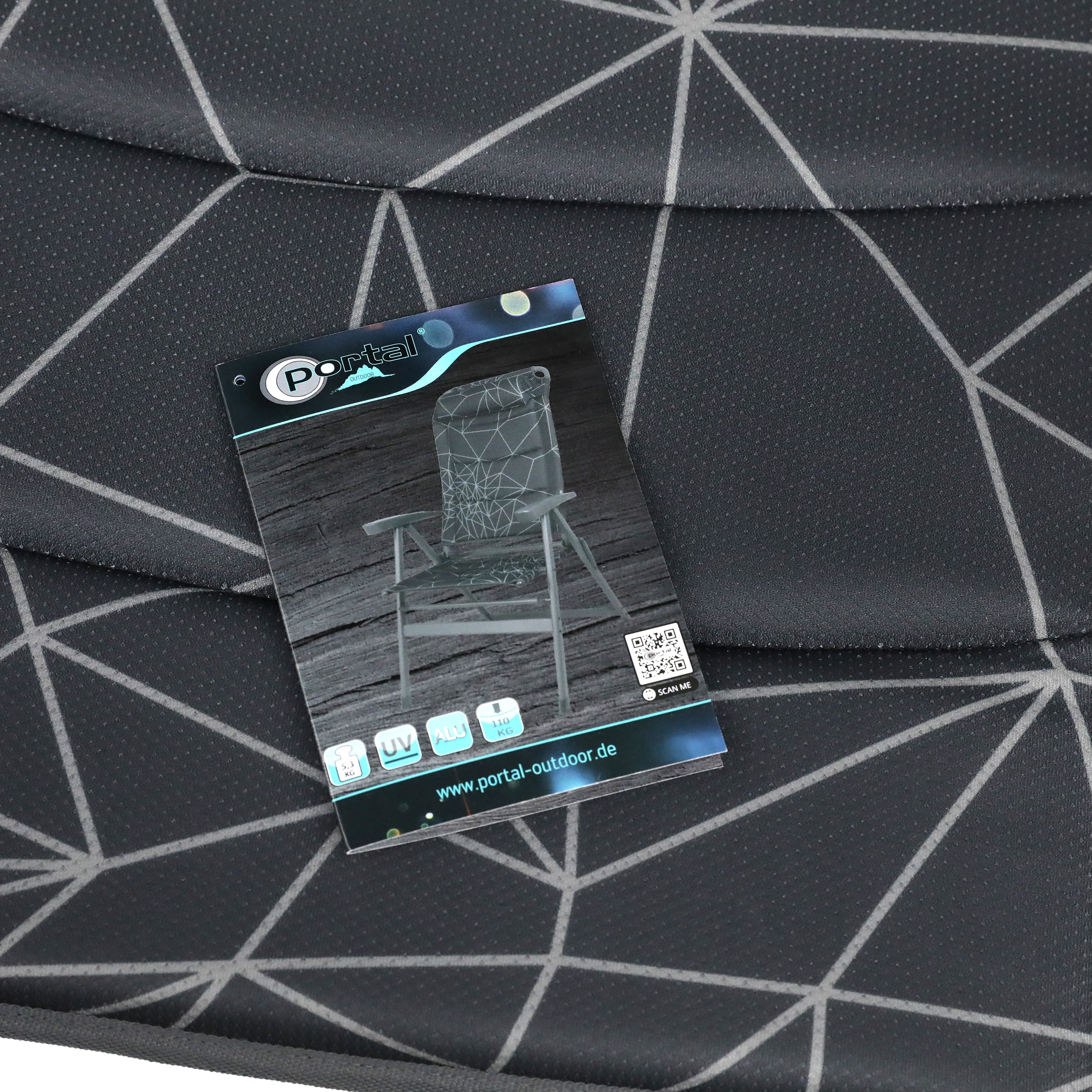 Portal Outdoor - Folding Camping Chair - Monaco XL