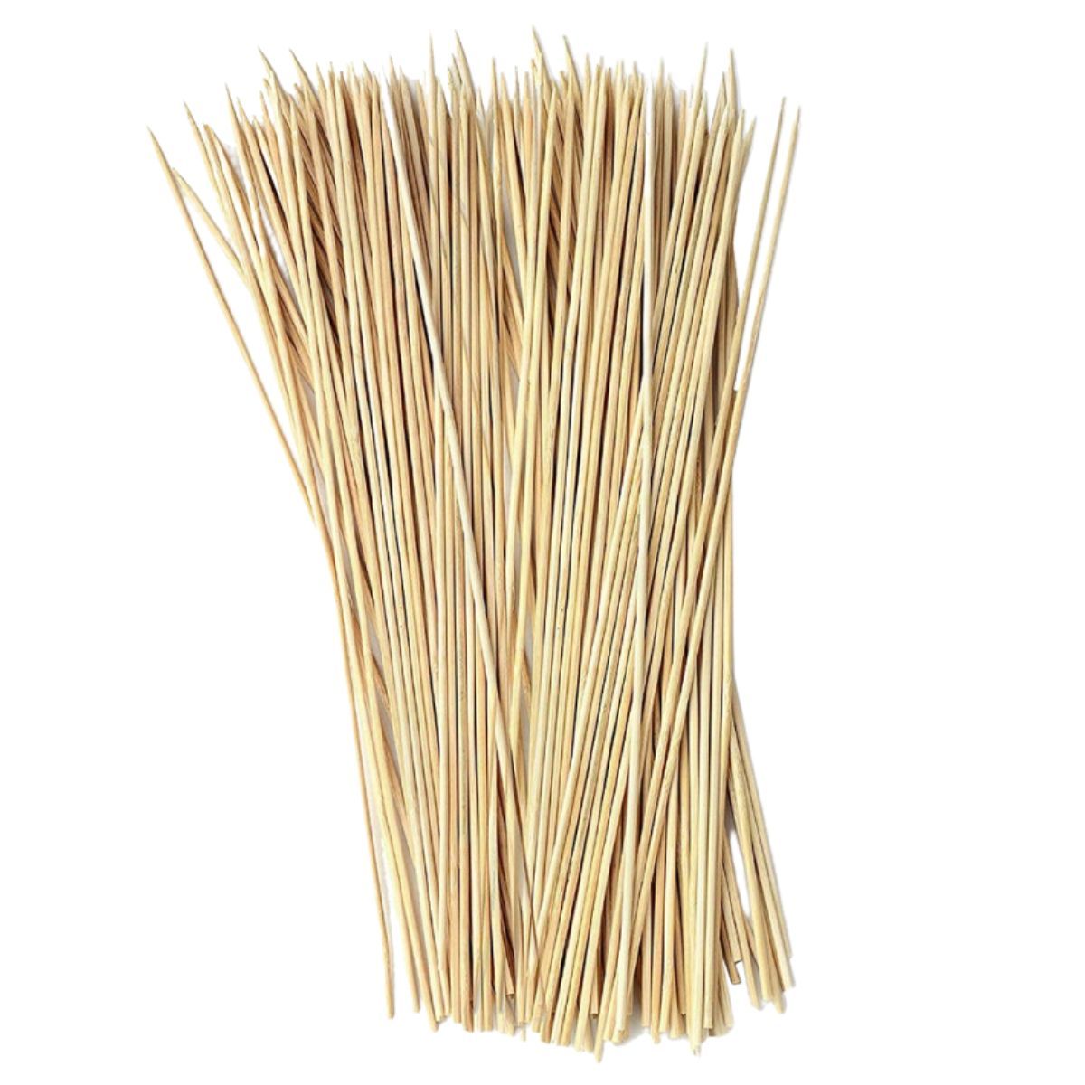 Hana Essentials Bamboo Skewers Pack of 300 - 25cm Long / 3mm Diameter
