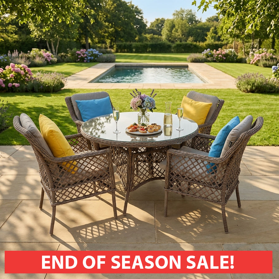 Rose 4 Seat Dining Set