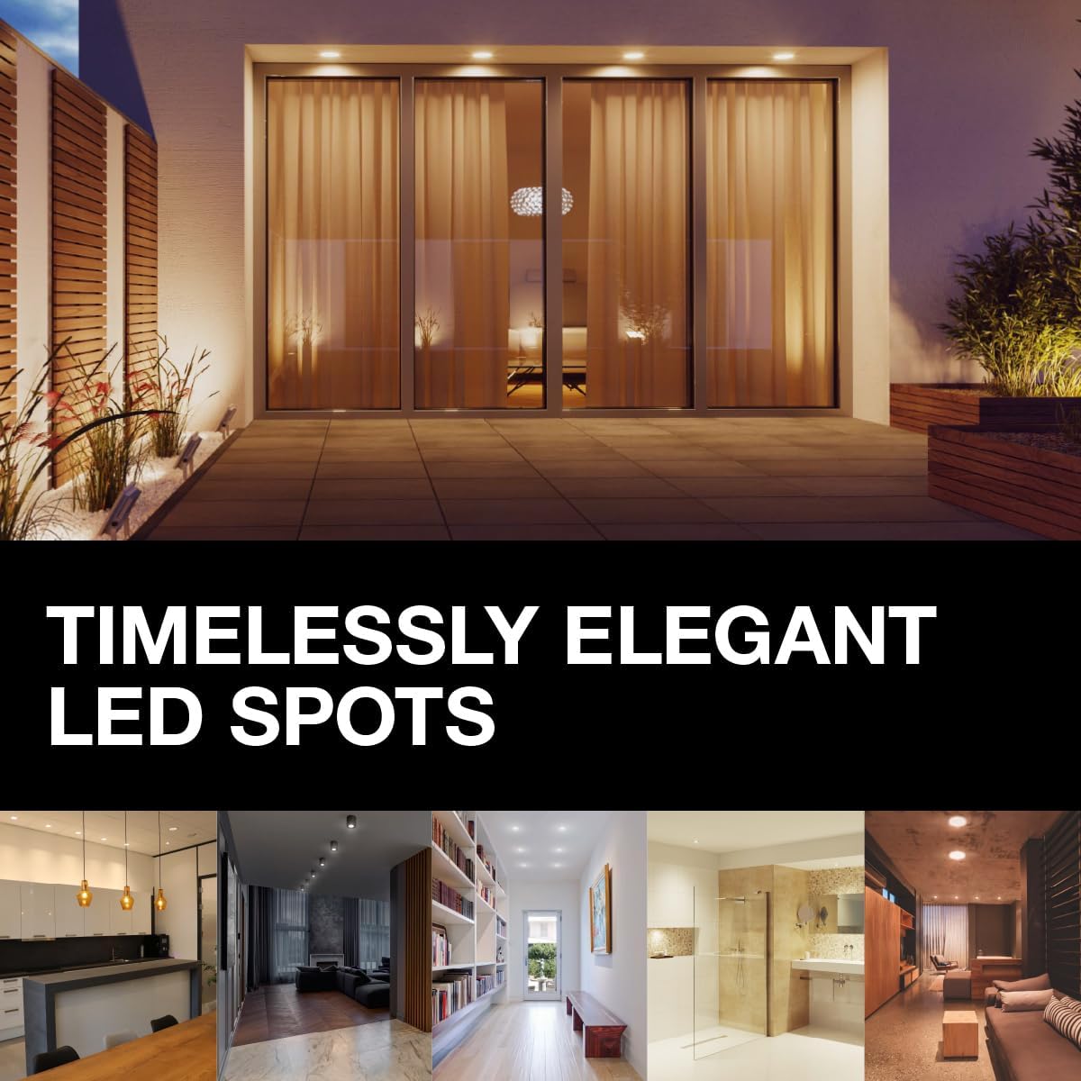 Ledvance Spotlight Recess Set Incl Osram 2.6w GU10 3pk various colours