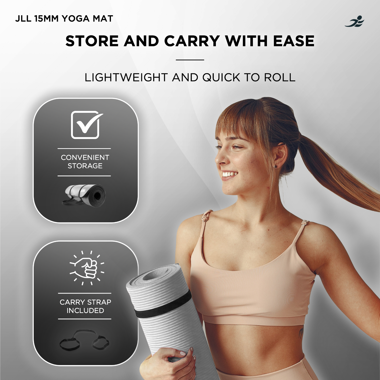 Yoga Exercise Mats - 15mm (Extra-Thick)