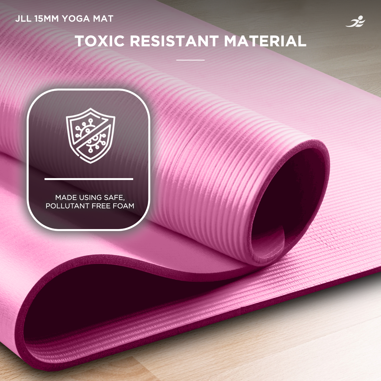 Yoga Exercise Mats - 15mm (Extra-Thick)