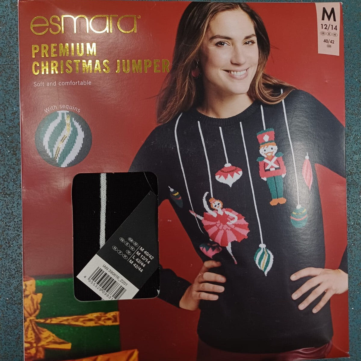 Premium Women's Christmas Jumper - Nutcracker - Various Sizes Available