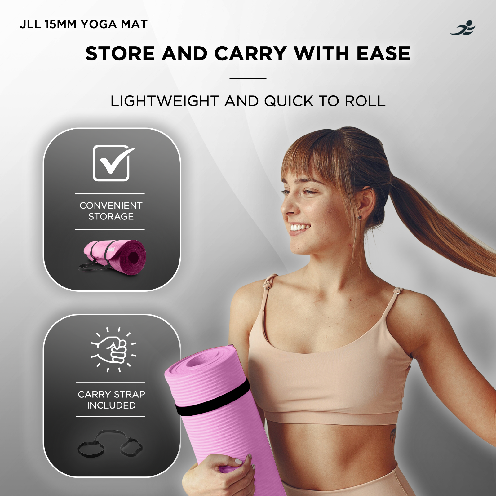 Yoga Exercise Mats - 15mm (Extra-Thick)