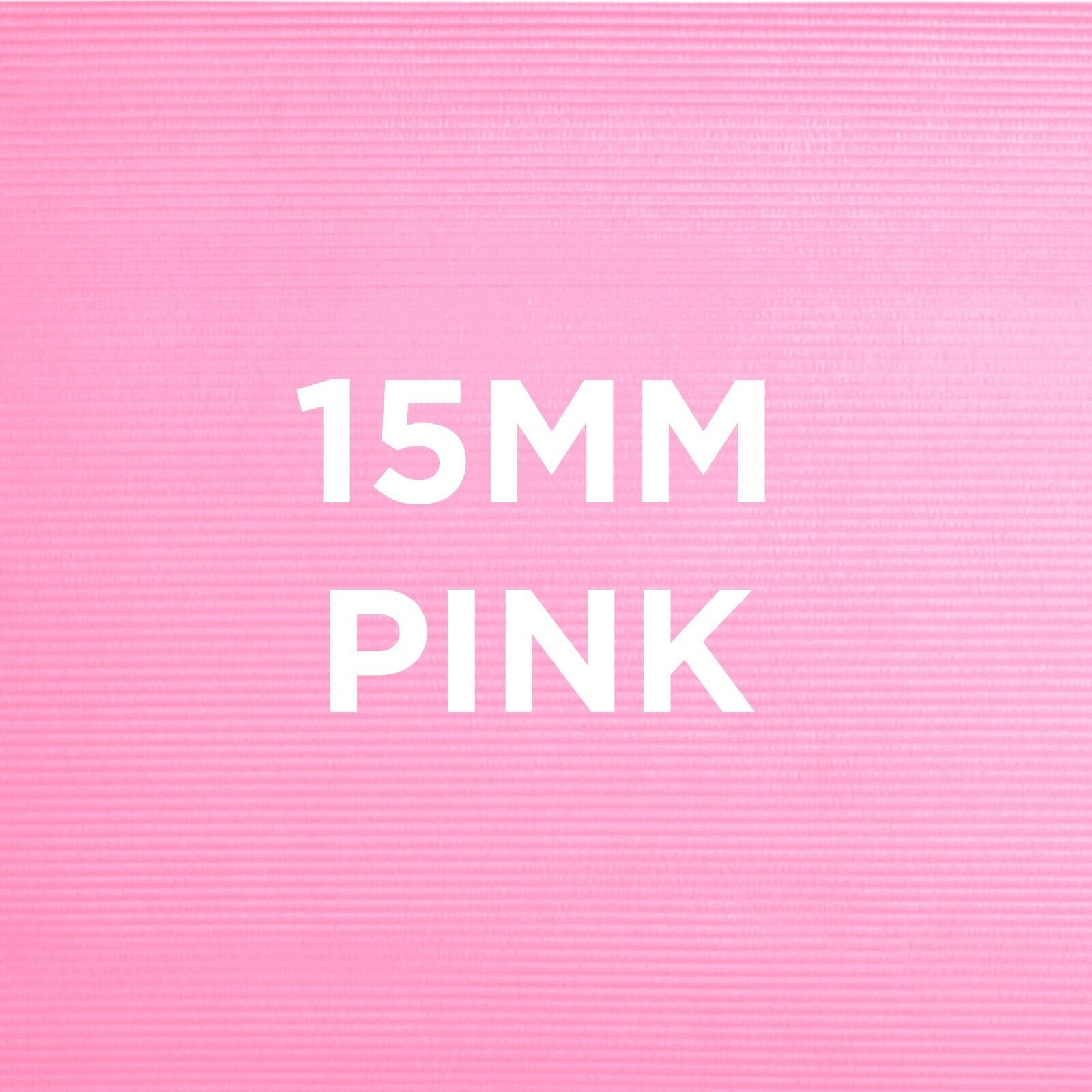 Yoga Exercise Mats - 15mm (Extra-Thick)