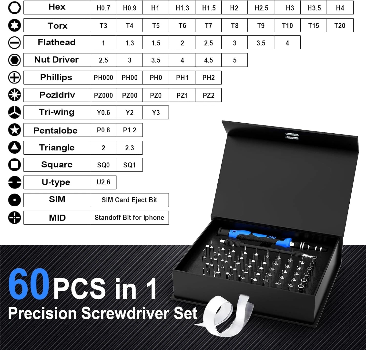 Precision Screw Driver Gift Set - "Best Dad Ever"