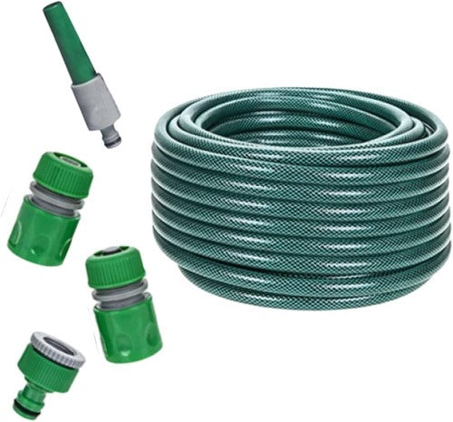 SupaGarden Hose & Spray Nozzle Set - 30m