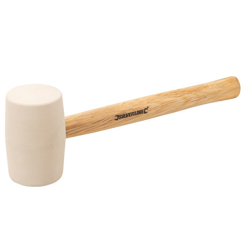 Silverline White Rubber Mallet- 32oz